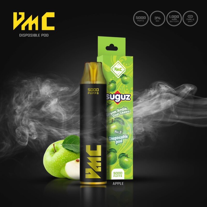 VMC 5000 Puffs Suguz (ซูกัส แอปเปิ้ล) - VMC Thailand