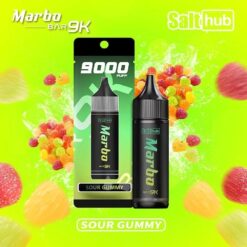 MARBO BAR 9000 Puffs กลิ่น Sour Gummy | ลูกอมแบบเย็น สำหรับใครที่ชอบกลิ่นใหม่ๆ รสชาติใหม่ๆ ควรลอง