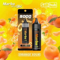 MARBO BAR 9000 Puffs กลิ่น Orange Sour | ส้ม ไม่เปรี้ยวอย่างที่คิด ได้รสชาติของส้มเต็มคำ สูบแล้วสดชื่น