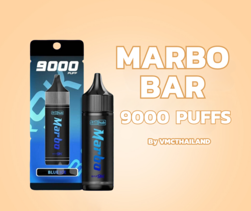 Marbo 9000 คำ ราคาส่ง พอตใช้แล้วทิ้งมารโบ 9K สูบได้นาน คุ้มค่า รสชาติดี สดใหม่จากโรงงาน ขายพอตมาร์โบ 9000 คำ ราคาถูก ส่งด่วน กทม โปรส่งฟรีพัสดุทั้วประเทศ (Marbo Bar 9K)
