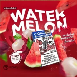 WAKA soMatch Mini Pod กลิ่นแตงโมลิ้นจี่ (Watermelon Lychee): ผสมผสานความหวานอย่างลงตัวด้วยแตงโมลิ้นจี่