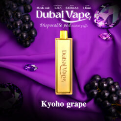 องุ่นเคียวโฮ Kyoho grape: รสชาติหวานหอมขององุ่นเคียวโฮที่เข้มข้นและนุ่มนวล มอบความพิเศษและเป็นเอกลักษณ์.