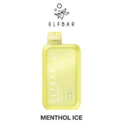 ELFBAR RAYA D1 10000 puffs กลิ่น Menthol Ice (มิ้นท์เย็น): มีกลิ่นมิ้นท์ที่เย็นสุดขั้วและหอมมิ้นท์เต็มปาก