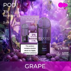Grape (องุ่น) : รสหวานฉ่ำขององุ่นสด น้ำหวานและเย็นชื่นใจ.