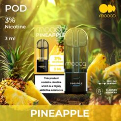 Pineapple (สัปปะรด) : รสหวานและหอมของสัปปะรดสุกเข้มข้น, ให้ความรู้สึกเหมือนอยู่ในหน้าร้อน.