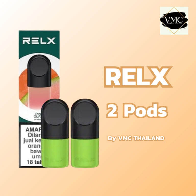 Relx Infinity 2 Pods หัวพอต 2 หัว ใน1 กล่อง ราคาถูก ส่งด่วน - VMC Thailand