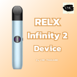 Relx Infinity 2 Device รุ่นใหม่จากแบรนด์ RELX ได้เข้าสู่ตลาดในปี 2023 รุ่นนี้ได้มีการพัฒนาและต่อยอดจากรุ่นก่อน ทั้งในด้านรูปทรง สีสัน และคุณภาพที่สูงขึ้น