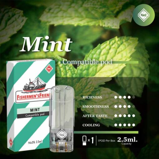 ลูกอมฟิชเช่อแมน (Fishermen’s Friend Mint): มีกลิ่นหอมของมิ้นท์ที่เย็นสดชื่น และมีความหอมของฟิชเช่อที่เป็นเอกลักษณ์