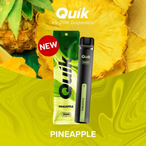 Pineapple: รสชาติสับปะรดที่หวาน ให้ความสดชื่น กลิ่นสับปะรดที่หวานหอมและสดชื่น สร้างความรู้สึกเหมือนทานสับปะรดสดจากต้น
