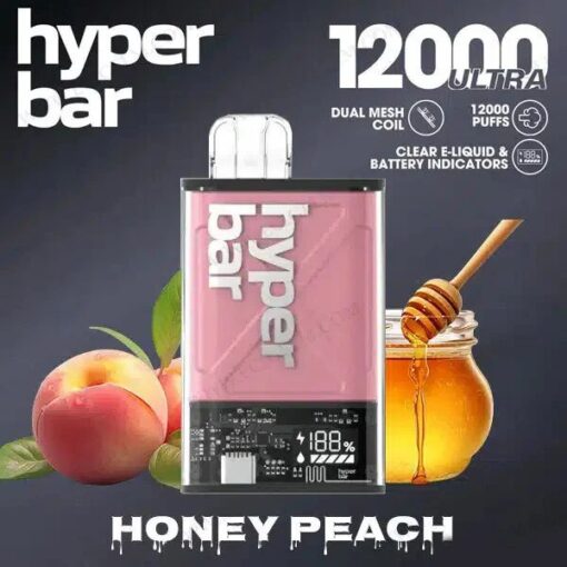 Honey Peach (พีชน้ำผึ้ง): มีกลิ่นหอมของพีชผสมกับความหวานของน้ำผึ้ง สร้างประสบการณ์การสูบที่หวานหอมและนุ่มนวล เหมาะสำหรับคนที่ชื่นชอบรสผลไม้ที่หวานหอม