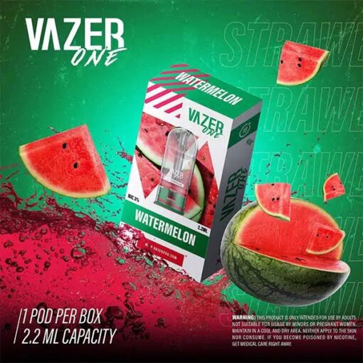 Watermelon: กลิ่นแตงโมหวานหอมที่เป็นผลไม้สายหวาน ช่วยคลายร้อนได้ดี ดื่มด่ำกับความละมุนและเย็นสดชื่นทุกครั้งที่สูบ เหมาะสำหรับวันที่ต้องการความสดชื่นและผ่อนคลาย