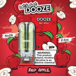 Red Apple (แอปเปิ้ล): รสชาติแอปเปิลที่ดีมากๆ ได้ความสดชื่นหวานหอมของผลแอปเปิ้ลทุกครั้งที่สูบ กลิ่นหอมหวานของแอปเปิ้ลแดงทำให้คุณรู้สึกสดชื่นและเต็มไปด้วยพลัง ความเปรี้ยวหวานที่ลงตัวของแอปเปิ้ลจะทำให้คุณรู้สึกเหมือนได้กัดแอปเปิ้ลสดๆ ทุกครั้งที่สูบ