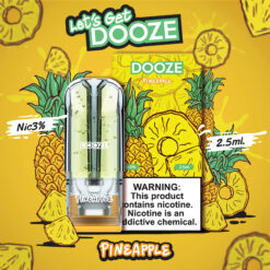 Pineapple (สับปะรด): หวานอมเปรี้ยว เป็นกลิ่นขายยอดนิยมเช่นกัน ให้ความสดชื่นและรสชาติของสับปะรดสดๆ กลิ่นหอมหวานของสับปะรดจะทำให้คุณรู้สึกสดชื่นและฟินทุกครั้งที่สูบ