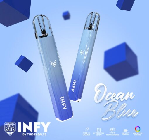 Ocean Blue: สีน้ำเงินสะท้อนแสงทะเล สงบนิ่งและสดชื่น สร้างบรรยากาศเพลินๆ ความเย็นสบายของสีนี้จะทำให้คุณรู้สึกผ่อนคลายและสดชื่น