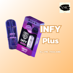 INFY PLUS 2.5 Pod ราคาส่ง หัวพอตอินฟี่ อินฟี่ พลัส รุ่นใหม่ จากแบรนด์ Infy Pod เพิ่มน้ำยา 2.5 ML มีให้เลือกถึง 25 กลิ่น ขายหัวพอต Infy Plus ราคาถูก ส่งด่วน