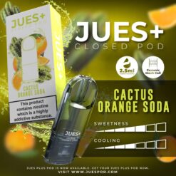 Cactus Orange Soda: กลิ่นผสมระหว่างแคคตัสและส้ม ที่เข้ากับกลิ่นสดชื่น สร้างความสนุกและสดชื่น ความหวานหอมของส้มผสมกับความสดชื่นของแคคตัสจะทำให้คุณรู้สึกเหมือนกำลังดื่มน้ำส้มเย็นๆ