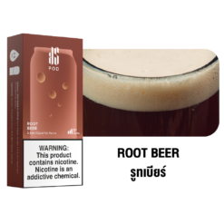 Root Beer (กลิ่นรูทเบียร์): กลิ่นรูทเบียร์ที่หอมละมุน ไม่หวานมาก มาพร้อมความเย็นกลางๆ กลิ่นนี้จะพาคุณสัมผัสถึงความหอมของรูทเบียร์ที่ลงตัว