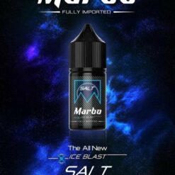 Marbo Ice Blast Salt Nic (ดำ): มาโบดำซอลต์นิค กลิ่นบุหรี่เมนทอลต้นตำรับ สำหรับคนที่ชอบสูบบุหรี่ กลิ่นนี้ให้ฟิวไกล้เคียงมากๆ เย็นฉ่ำแน่นอน สายเย็นต้องหลงรัก ความเย็นสดชื่นของเมนทอลจะทำให้คุณรู้สึกสดชื่นและผ่อนคลาย