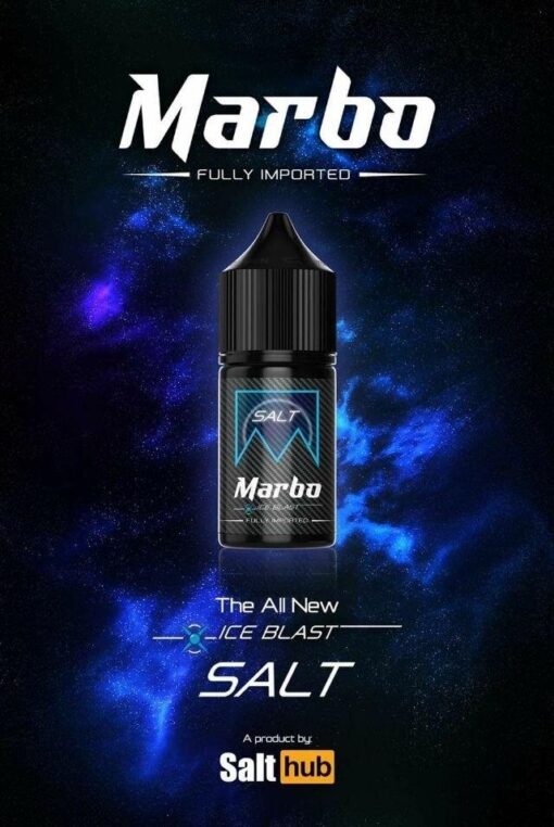 Marbo Ice Blast Salt Nic (ดำ): มาโบดำซอลต์นิค กลิ่นบุหรี่เมนทอลต้นตำรับ สำหรับคนที่ชอบสูบบุหรี่ กลิ่นนี้ให้ฟิวไกล้เคียงมากๆ เย็นฉ่ำแน่นอน สายเย็นต้องหลงรัก ความเย็นสดชื่นของเมนทอลจะทำให้คุณรู้สึกสดชื่นและผ่อนคลาย