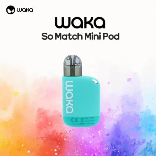 WAKA soMatch Mini Kit (Teal Green): แสดงถึงการเริ่มต้นความสนุก สีเขียวอมฟ้าที่สดใสและทันสมัย สะท้อนถึงการเริ่มต้นใหม่และความสนุกสนานในทุกครั้งที่ใช้งาน