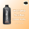 Wotofo NexBar 12000 Puffs ราคาส่ง พอตใช้แล้วทิ้งมีลายเคฟล่าสุดเท่ มีให้เลือกถึง 10 กลิ่นแสนอร่อย Nexbar 12000 คำ ราคาถูก พร้อมส่งด่วน กทม แมส แกร็บ ไลน์แมน