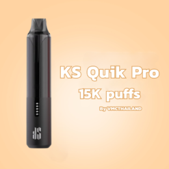 KS Quik 15000 คำ (15K) ราคาส่ง ยกกล่อง ยกลัง พอตใช้แล้วทิ้งจาก KS ให้เลือก 15 กลิ่น ดีทุกกลิ่น อร่อยทุกรส ชาร์จเร็ว พอต KS 15000 คำ ส่งด่วน แมส Grab LineMan