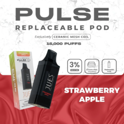 Strawberry Apple (สตรอว์เบอร์รี่แอปเปิ้ล) สตรอว์เบอร์รี่หวานอมเปรี้ยวที่เข้ากันได้อย่างดีเยี่ยมกับแอปเปิ้ลที่มีรสหวานอมเปรี้ยวแบบสดชื่น รสชาติที่ได้จึงมีมิติที่หลากหลาย ทั้งความหวานของสตรอว์เบอร์รี่และความกรอบสดชื่นของแอปเปิ้ล